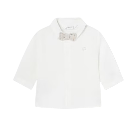 1196 - Camisa y pajarita de Mayoral Mejor Algodon