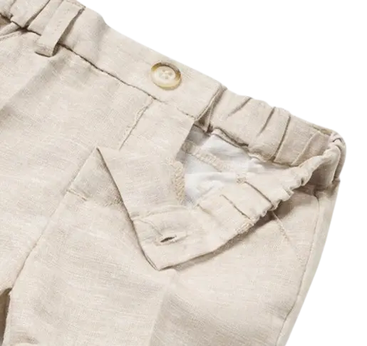 1220 - Mayoral Linen Short Set Cadiz Boutique, Inc.