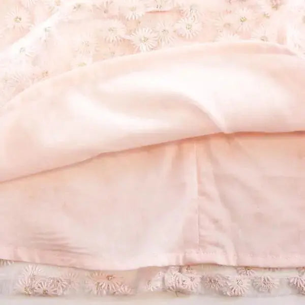 13038 - Floral Embroidered Sheer Dress Cadiz Boutique, Inc.