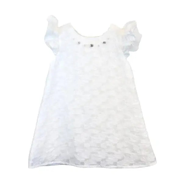 15082 - Floral Brocade Dress with Jewel Cadiz Boutique, Inc.