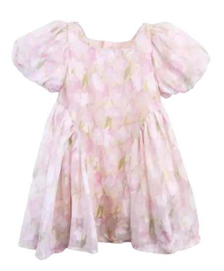 15088 - Doe A Deer Purple English Floral Dress Cadiz Boutique, Inc.