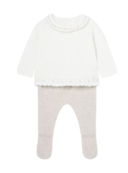 1528 - Mayoral Newborn 2-Piece Knit Set Better Cotton