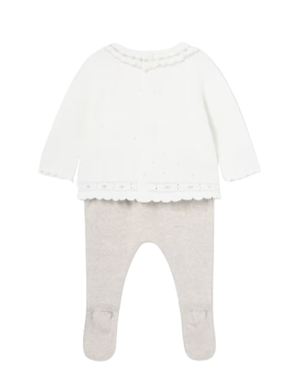 1528 - Mayoral Newborn 2-Piece Knit Set Better Cotton