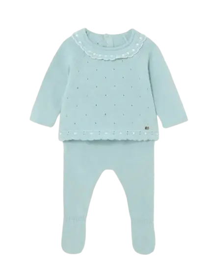 1528 - Mayoral Newborn 2-Piece Knit Set Better Cotton Cadiz Boutique, Inc.