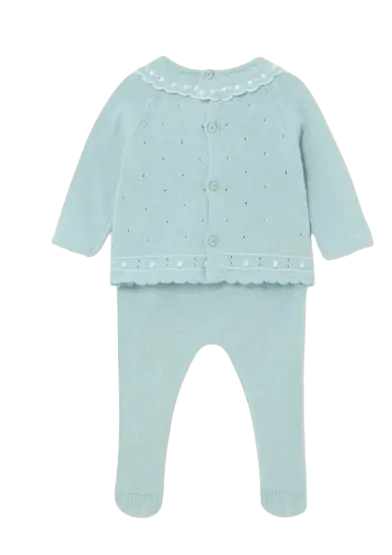 1528 - Mayoral Newborn 2-Piece Knit Set Better Cotton Cadiz Boutique, Inc.