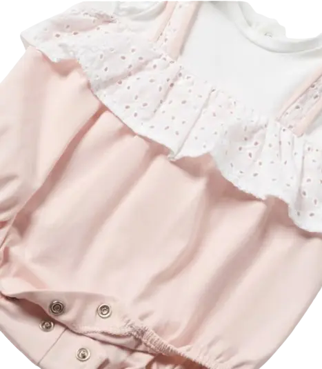 1605 - Mayoral Dungaree Style Romper with Hat Cadiz Boutique, Inc.