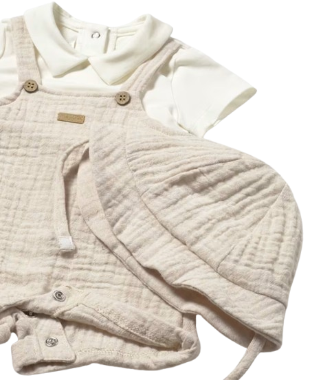 1651 - Dungaree with Hat (Mayoral)