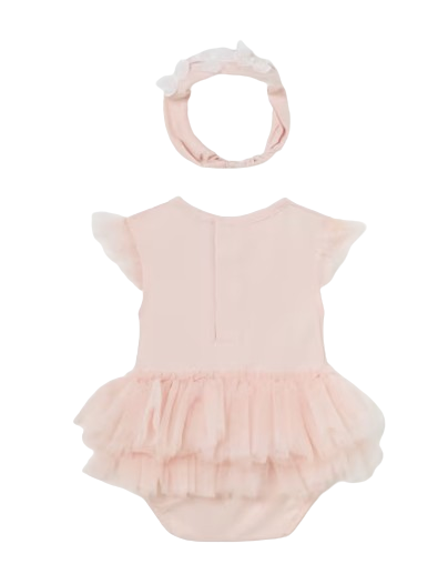 1702 - Mayoral Tutu Romper With Headband