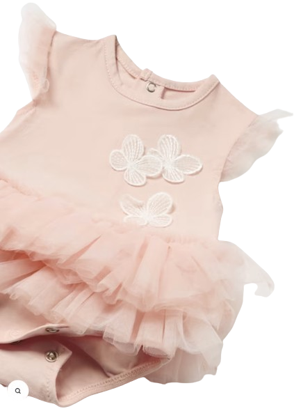 1702 - Mayoral Tutu Romper With Headband