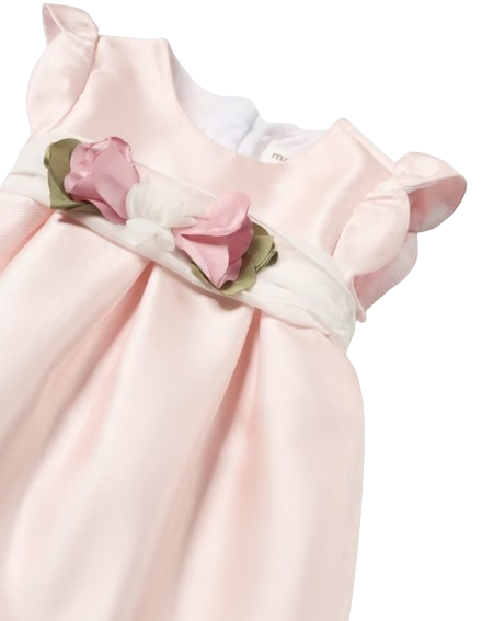 1823 - Mayoral Mikado Dress And Bloomer Set