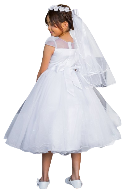 2018 - Crystal Tulle Cap Sleeve