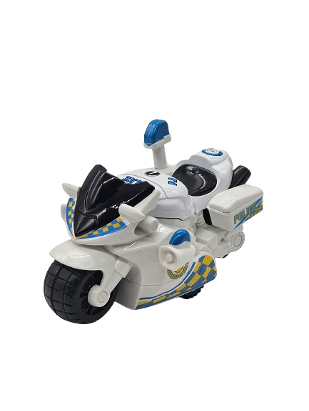 0783 - Metal Cute Car - Police