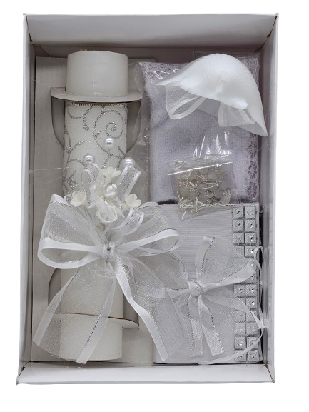 BAP37 - Baptismal Candle Set
