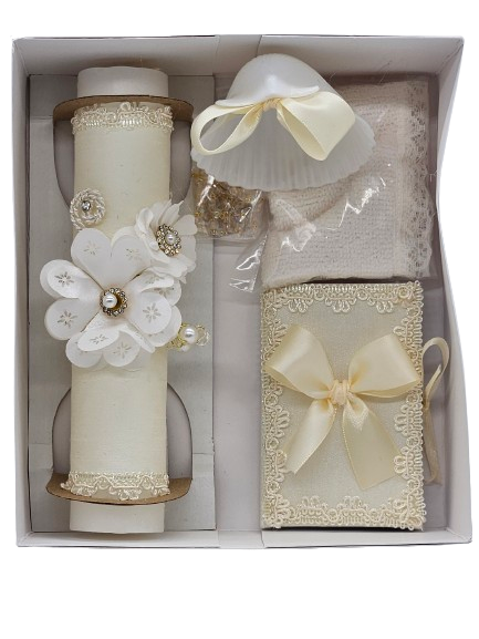 BAP42 - Baptismal Candle Set