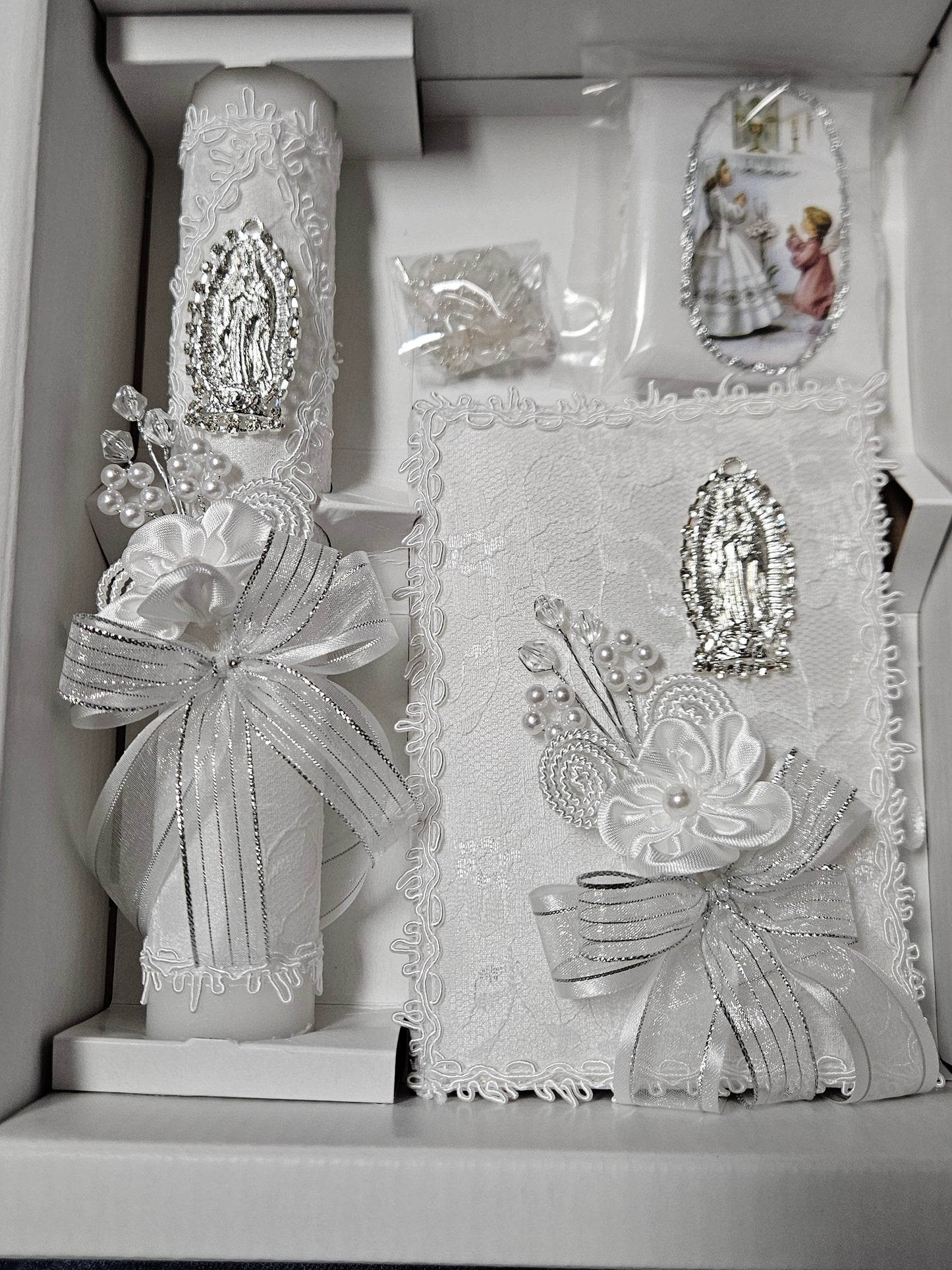 HB51- Baptism Candle Set