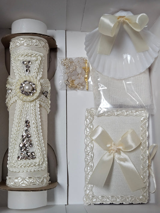CNDL1 - Baptism Candle Set