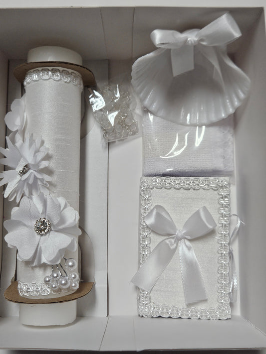 CNDL3 - Baptism Candle Set
