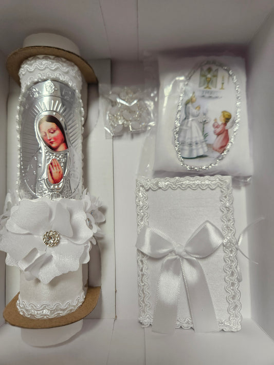 CNDL4 - Communion Candle Set