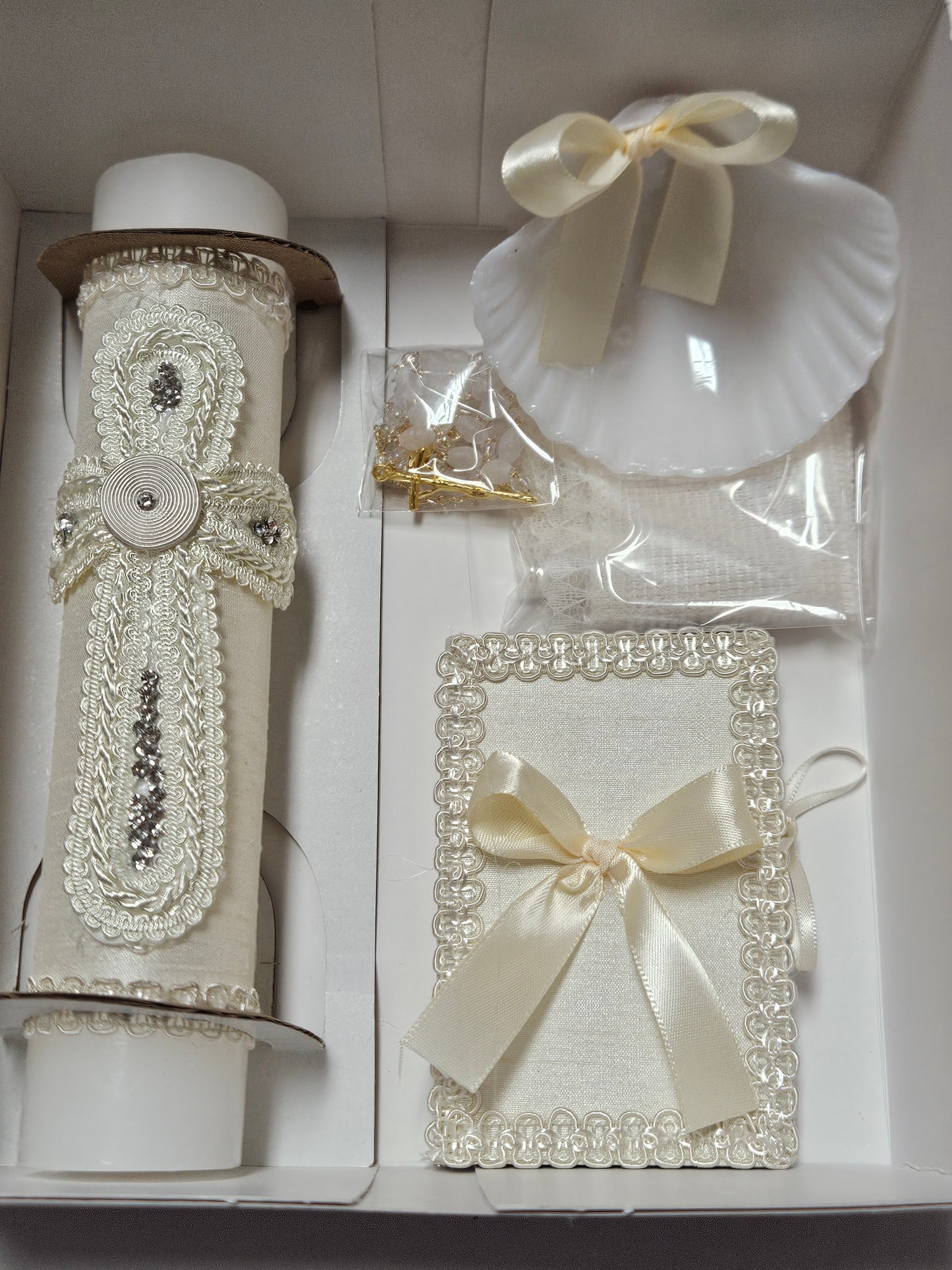 CNDL6 - Baptism Candle Set