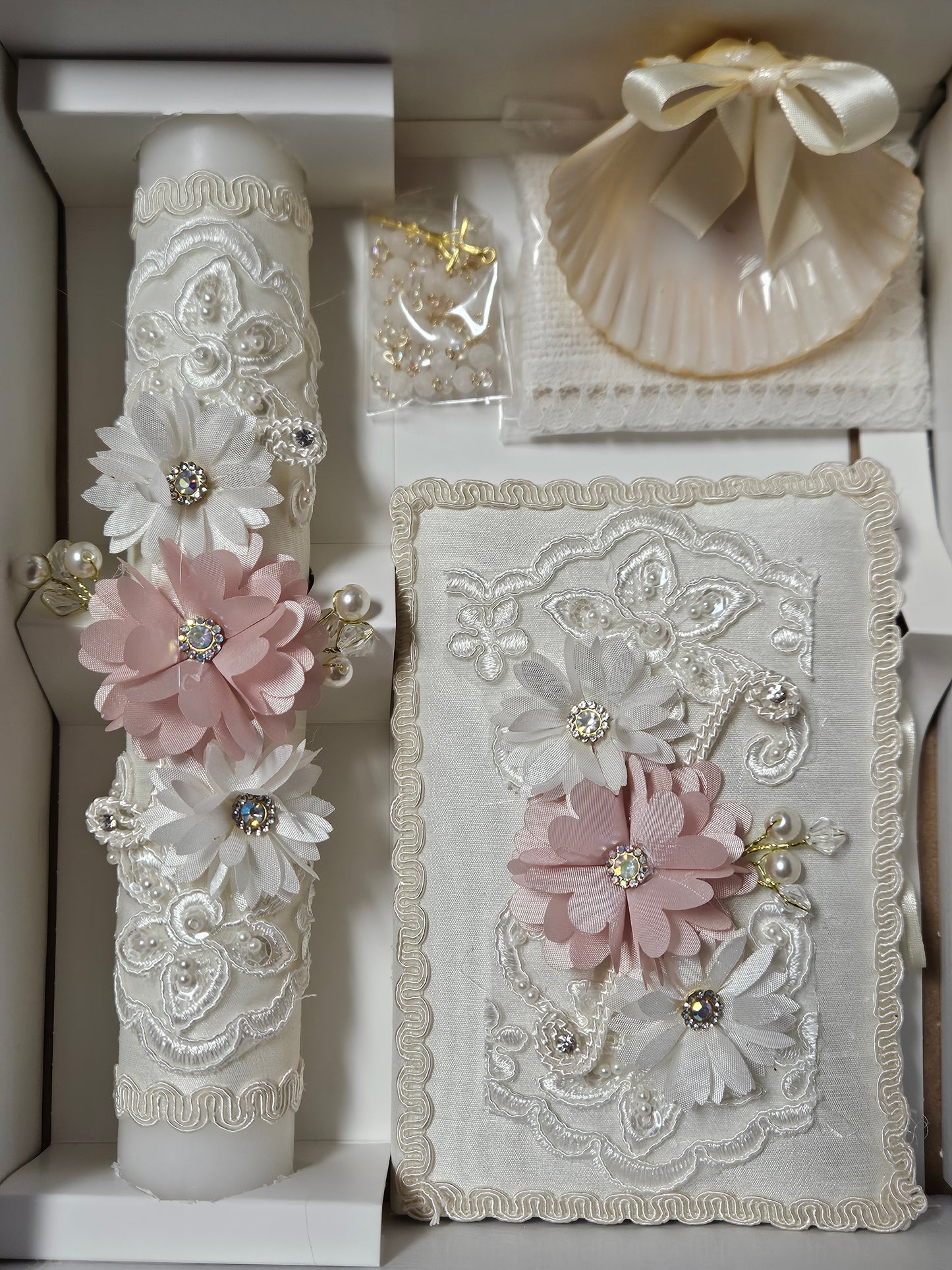 HBB88 - Baptism Candle Set