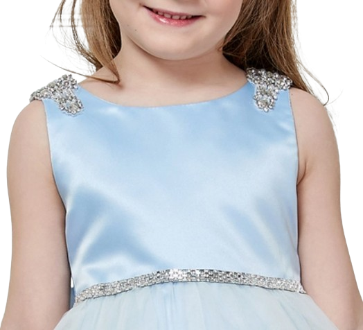 206A - Petite Adele Pearl/Crystal Pearl Patch On Shoulders