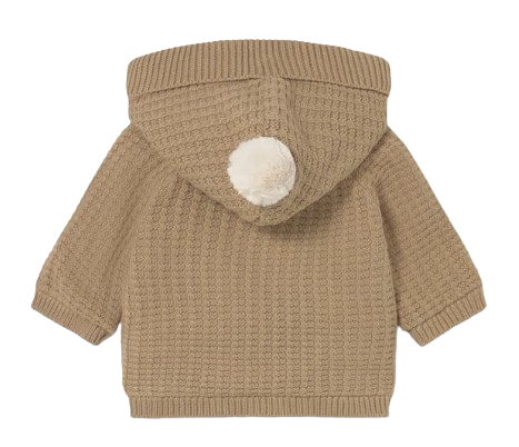 2330 - Newborn Boy Lined Knit Cardigan (Mayoral)