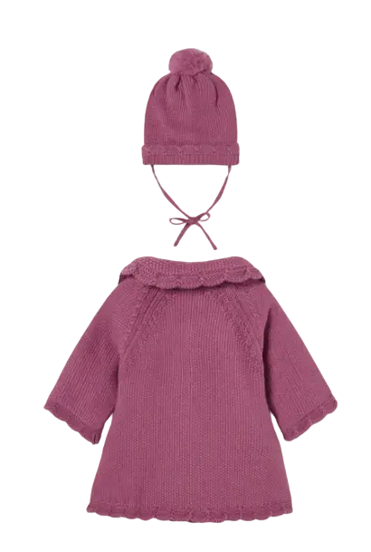 2404 - Mayoral Knit Coat With Hat Cadiz Boutique, Inc.