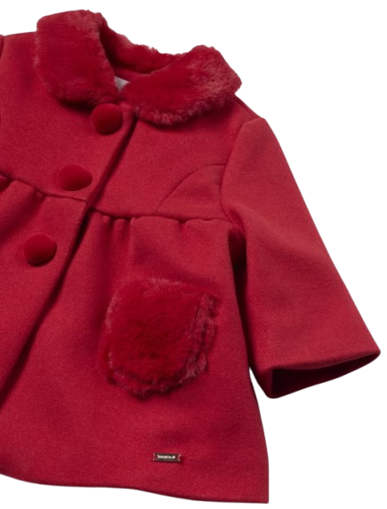 2453- Abrigo de vestir para recién nacido