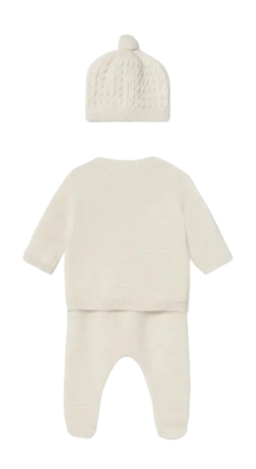 2507M - Mayoral 3-Piece Knit Set Milk Cadiz Boutique, Inc.