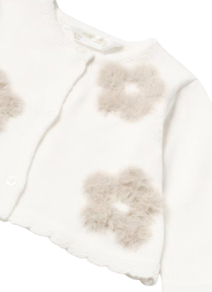 2608 - Newborn Girl 3 Piece Knit Set