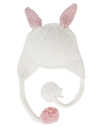 260P - Hugbunny Pink Beanie Hat