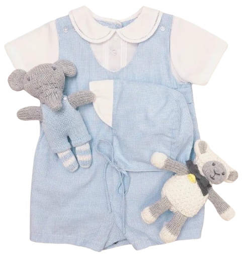 2710 -Petit Ami Romper With Side Tabs