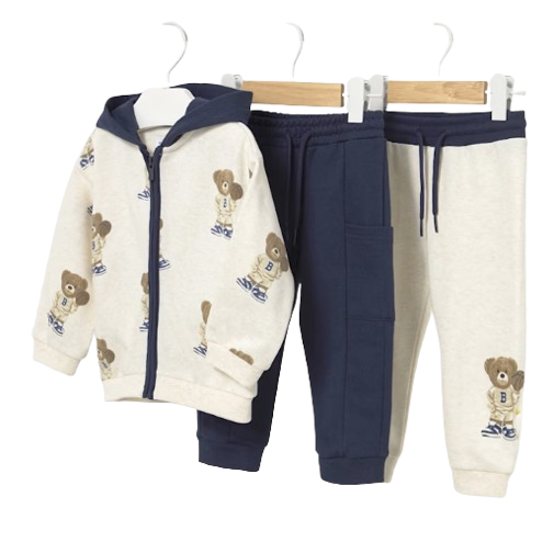 2836 - Baby 3-Piece Printed Set (Mayoral)