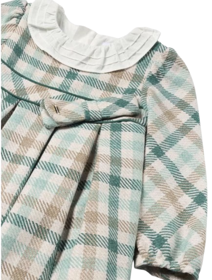 4914 - Girl Checked Dress