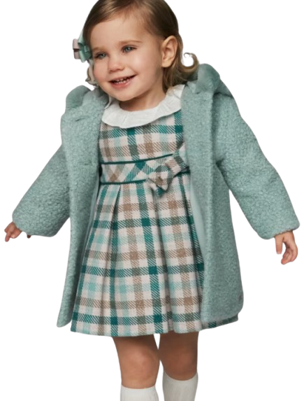 4914 - Girl Checked Dress