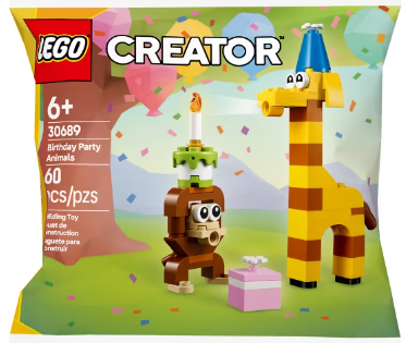 30689 - LEGO Creator Birthday Party Animals Building Kit