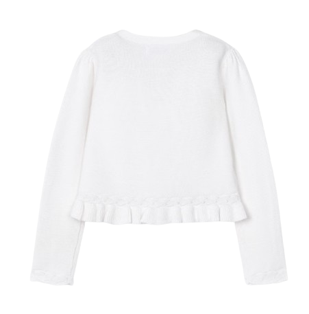 3374 - Knit Cardigan with Braided Details