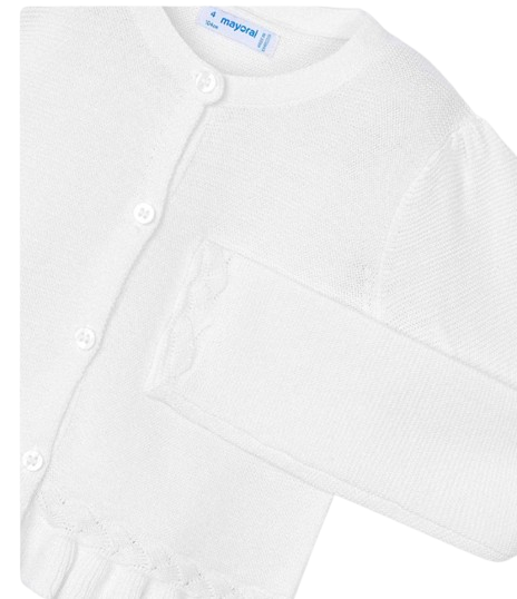 3374 - Knit Cardigan with Braided Details