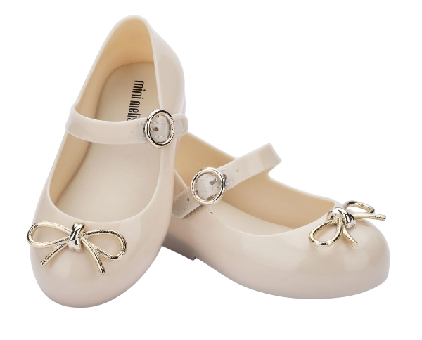 38052 - Sweet Love Chrome Beige\Gold (Mini Melissa)