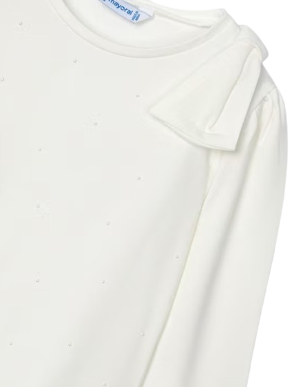 4064 - Girl Bow T-Shirt