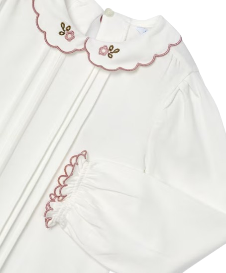 4116 - Girl Embroidered Blouse