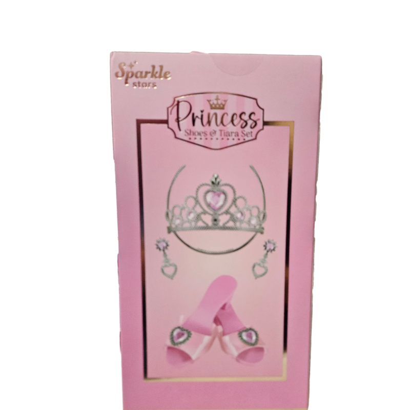 4208P - Princess Shoes and Tiara Set