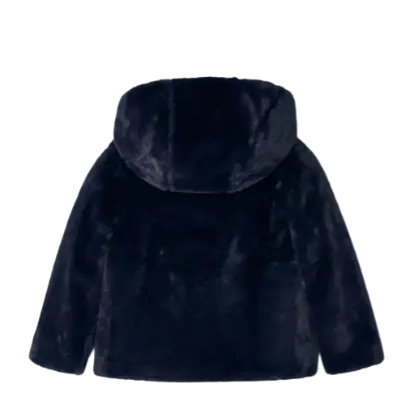 4407 - Mayoral Faux Fur Hooded Coat Cadiz Boutique, Inc.