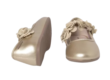 44465- Girl Flower Mary Janes