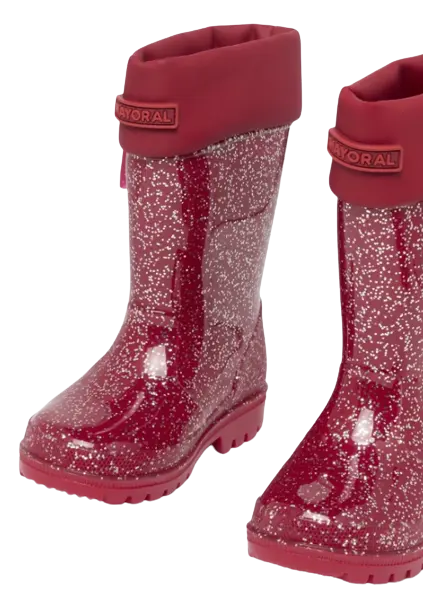 46415 - Mayoral Glitter Rain Boots Cadiz Boutique, Inc.