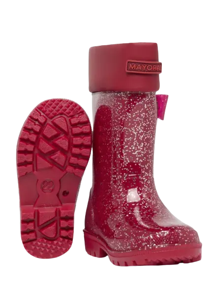 46415 - Mayoral Glitter Rain Boots Cadiz Boutique, Inc.