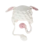 488S - bunny Pink Beanie Hat