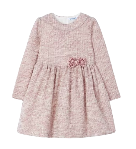 4916 - Girl Tweed Dress