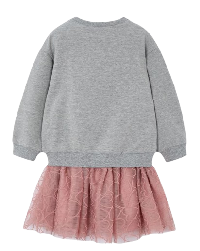 4936M - Girl Sweatshirt and Tulle Skirt Set (Mayoral)