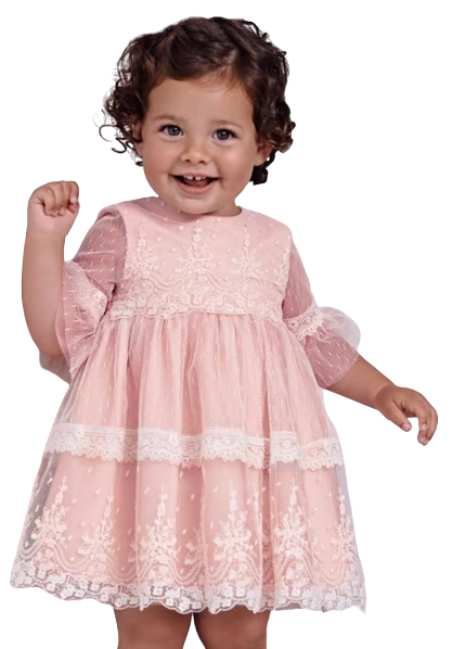 5014 - Abel And Luna Plumeti Tulle Dress